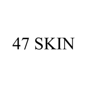 47 Skin promo code logo highlighting current deals