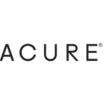 Acure Organics logo displaying verified promo codes and coupons