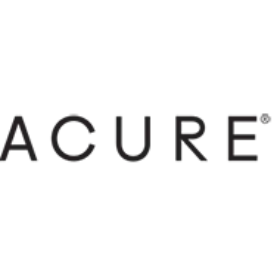 Acure Organics logo displaying verified promo codes and coupons