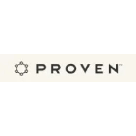 Proven Skincare logo displaying verified promo codes and coupons