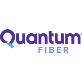 Official Quantum Fiber logo for promo code and coupon deals