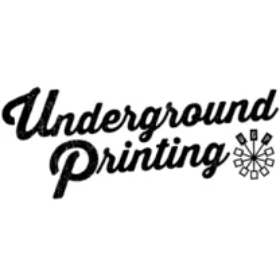 Official Underground Printing logo for promo code and coupon deals