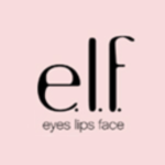 e l f Cosmetics logo displaying verified promo codes and coupons
